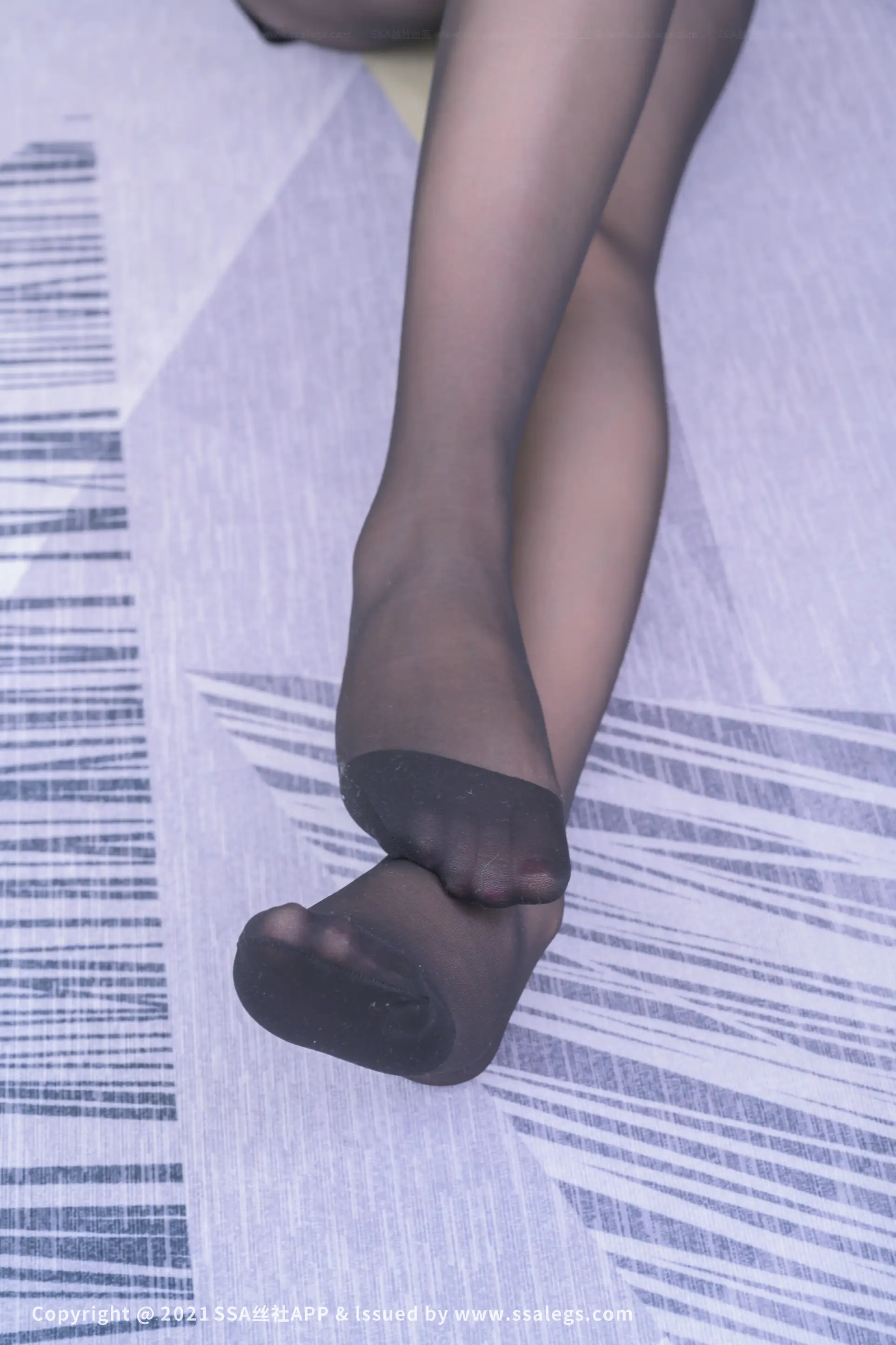 [Mzsock] NO.685 Model Xinxin’s black stockings and beautiful feet (Part 2) silk club#[128P]-15